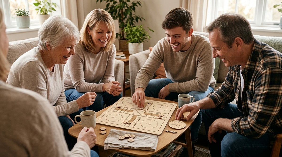 Personalised Family Ludo Board Game