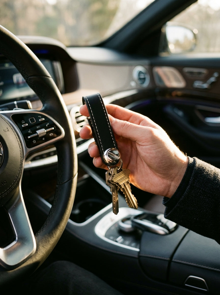 Personalised Hidden Key Keyring
