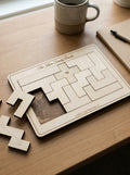 Personalised Wooden Pentomino Puzzle