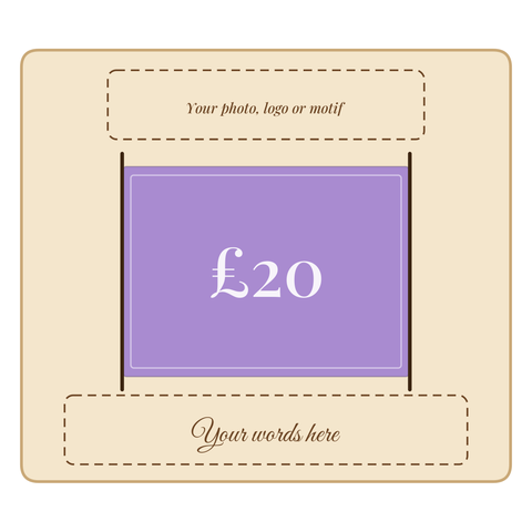 Personalised Wooden Money Holders – Choose 1 to 12