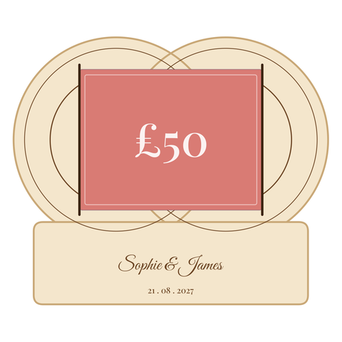 Personalised Wooden Money Holders – Choose 1 to 12