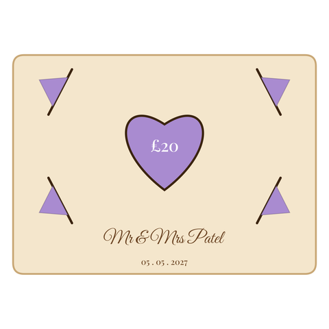 Personalised Wooden Money Holders – Choose 1 to 12