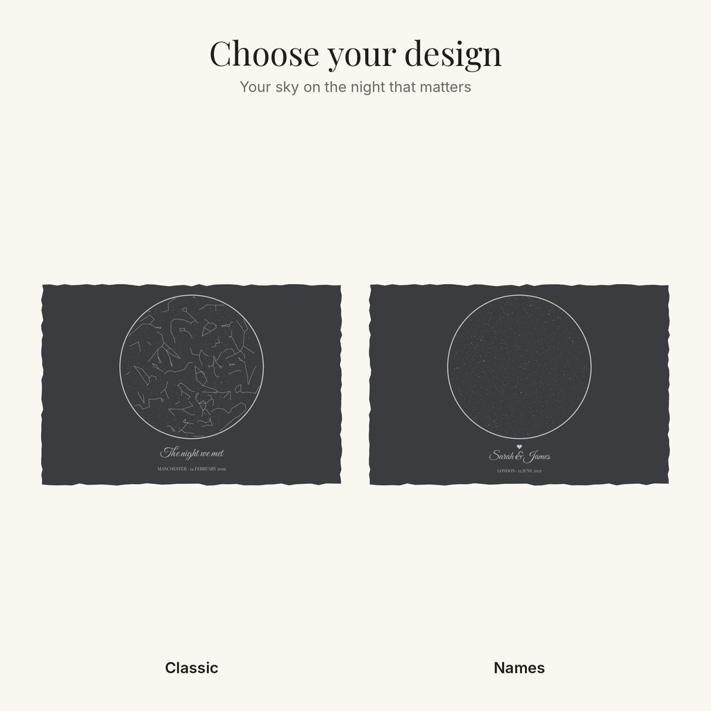 The star map designs