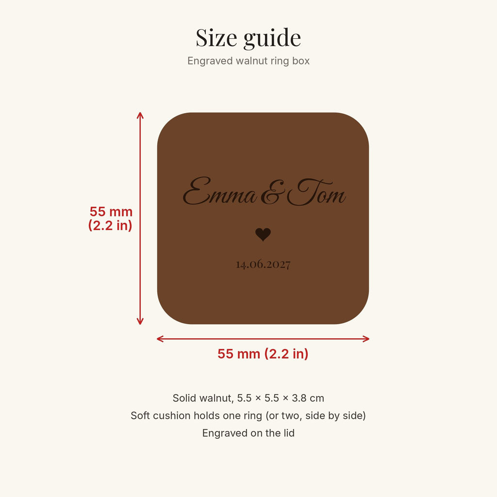 Size guide: 5.5 × 5.5 cm